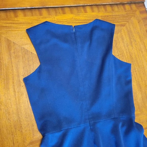 Gianni Bini Blue Fit & Flare Dress - Picture 7 of 12
